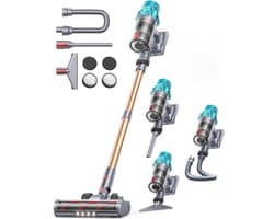 Draadloze Stofzuiger met Touch Display en 65 minuten Accuduur – Lichtgewicht en Krachtig