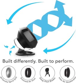 VORNADO Ventilator 660 BLK 4SPD circulator — thumbnail 4
