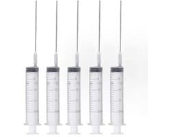 Inktcartridge Navulkits voor Printers - 5Pcs 20ml Spuit en Naald Set