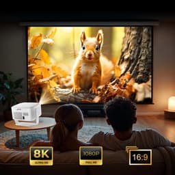 Zenwire® PrimeView IMC460 Pro Projector – Android 14 – Full HD 1080p – 4K & 8K Ondersteuning – 950 ANSI Lumen – WiFi 6 – Bluetooth 5.4 – Autofocus – 2 GB RAM / 16 GB ROM — thumbnail 4