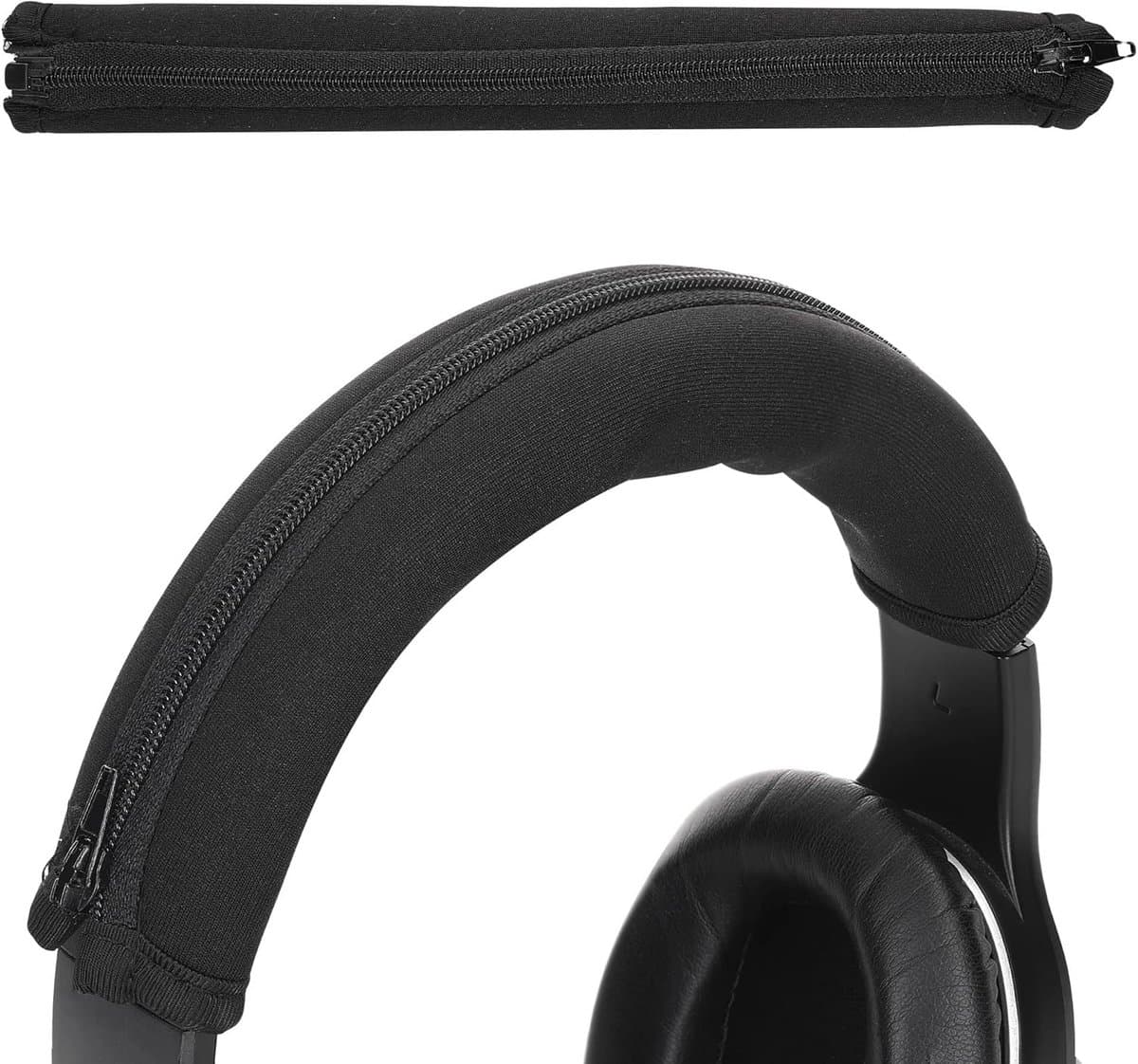 Hoofdtelefoon Headband Beschermhoes – Zwart Neopreen Bescherming voor Over-Ear Hoofdtelefoon — afbeelding 1