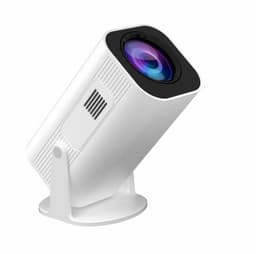 Namajunas - Beamer - Mini Beamer - Smart 1080P Full HD Projector - FULL HD (4K-Ondersteuning) - 200 ANSI - WiFi & Bluetooth - Ingebouwde Speakers - Draagbare Beamer Thuisbioscoop - Voor iOS en Android - Autofocus - Ondersteunt HDMI en USB-interfaces. — thumbnail 1