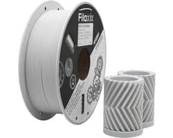 Mat PETG 3D Printer Filament 1.75mm Wit - 1KG Spoel - Hoge Precisie