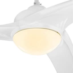 Plafondventilator Tristar VE-5817 - Ventilator met licht - Ultra Stil - Ceiling Fan met Timerfunctie en Afstandsbediening - 3 Instelbare Standen - Ø 132 cm - Wit — thumbnail 4