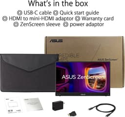 ASUS ZenScreen MB16AHV - Portable USB-C Monitor - FHD - 5ms - 60hz — thumbnail 11