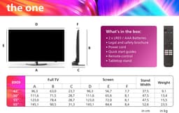 Philips The One 55PUS8909/12 - 55 inch - 4K LED - 2024 - Smart TV — thumbnail 5