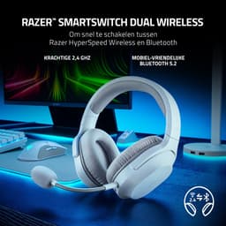 Razer Barracuda X - Draadloze headset - Wit — thumbnail 4