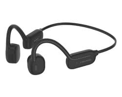 Head Bone Conduction Draadloze Sportkoptelefoon Zilver