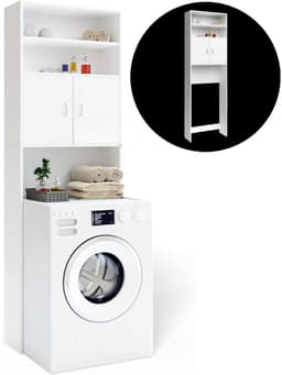 ApexArte® Wasmachine Kast - Meubel Verhoger - Wasdroger Ombouw — thumbnail 1