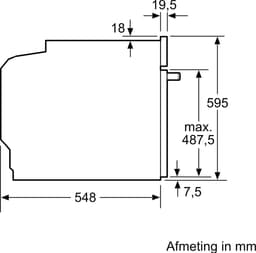 Siemens HM736GAB1 - iQ700 - Inbouwoven met magnetron (60 cm) — thumbnail 3