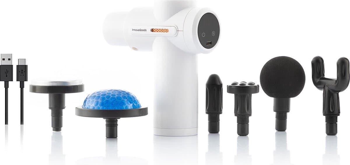 Warm & koud massagepistool voor spieren Hokgun InnovaGoods — afbeelding 1