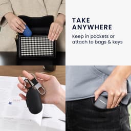 kwmobile Hoes geschikt voor JBL Wave Beam / Beam 2 / Wave 200TWS - Siliconen cover voor oordopjes in zwart — thumbnail 5