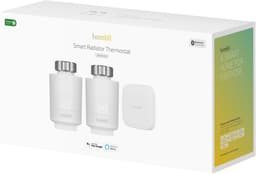 Hombli Slimme Radiatorknop - Thermostaatkraan- Thermostatisch - Starterspakket incl. Bluetooth/WiFi Hub - Verbruiksmeter - Incl. Koppelstukken — thumbnail 4