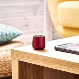 Lexon Design MINO + Recheargable TWS Speaker - Dark Red — thumbnail 5