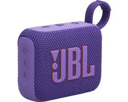JBL Go 4 - Draadloze Bluetooth Mini Speaker - Draadloos Muziek Box - 7 uur - IP67 - Waterbestendig - Paars