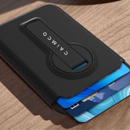 Caimco SafeCard Magsafe - Inclusief magnetische ring - Magnetische Kaarthouder - Magnetische Wallet Card Holder - Pasjeshouder - Reizen Gadget - Geschikt Voor iPhone, Anrdoid en alle andere soorten Smartphones — thumbnail 5