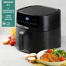 DOMO DO539FR Airfryer XXL - Heteluchtfriteuse - 6L - PFAS-vrij - 1500W — thumbnail 11