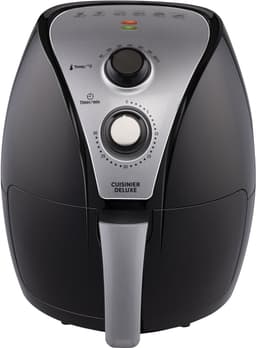 Cuisinier DeLuxe Heteluchtfriteuse - 3,2 Liter - 1300-1500 Watt - Instelbare Tijd- en Temperatuurregeling — thumbnail 1