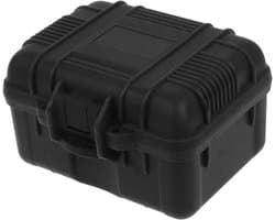 Horloge Box | Horloge Hard Case | Horloge doos | Shock Horloge Etui | Zwarte box voor horloges | Horloge Opbergdoos | Horloge Organizer | Horloge geschenk doos | Smartwatch Horloge box | Opbergbox / Koffer / Houder Sieradendoos | Zacht filt| Zwart