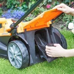 Elektrische grasmaaier met accu 24V - 37cm maaibreedte voor een perfecte gazonverzorging — thumbnail 2