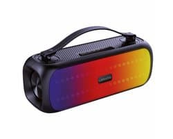 Ledwood XTREME300 Bluetooth speaker - krachtige partyspeaker met LED lichteffecten - 300W - IPX5 waterbestendig - Bluetooth 5.0 - TWS - USB-C - zwart