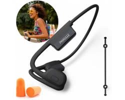 Bone Conduction Headphone - Dual Microfoon - Bluetooth 5.3 - IPX6 Waterdicht - Open Ear Sport Oordopjes voor Hardlopen, Sporten, Fietsen
