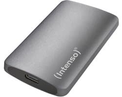 (Intenso) TX800 1TB Portable SSD - externe SSD - 1TB - USB 3.2 - 20Gbit/s - aluminium