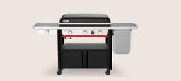 Plancha WEBER 1500239 76cm zwart met stand — thumbnail 2