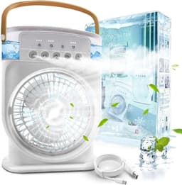 Mobiele Airco - Airconditioning - Ventilatoren - Airco Zonder Afvoerslang -Wit — thumbnail 1