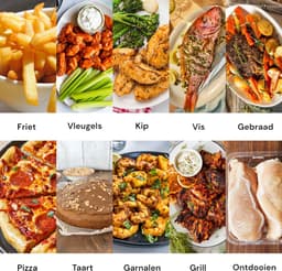 airfryer – 12Liter – 2800W – Heteluchtfriteuse – Dubbele Airfryer – 10 Programma’s – PFAS-Vrij – Royal Swiss® — thumbnail 4