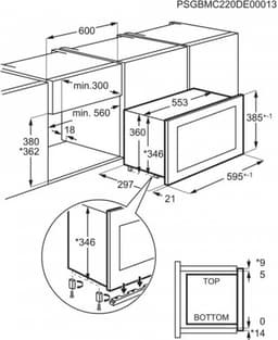 AEG MSB2057DB - Magnetron - Inbouw — thumbnail 3