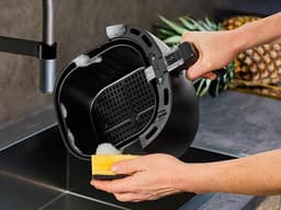 MEDION Airfryer MD10532 - 5,7 L - ca. 1700 W - 9 programma’s - Zwart — thumbnail 7