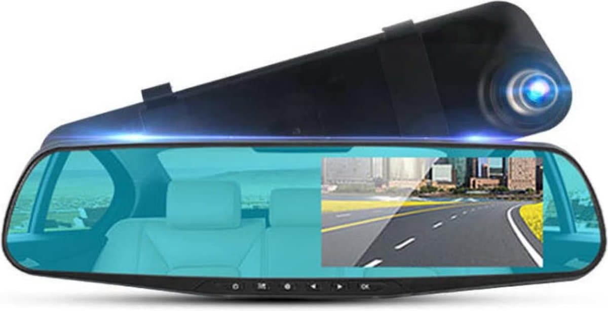 Lexium Dashcam voor auto - Dashcam - Dashcam voor auto voor en achter - Dashcam voor en achter - Dashcam voor en achter draadloos - Dual dashcam — afbeelding 1