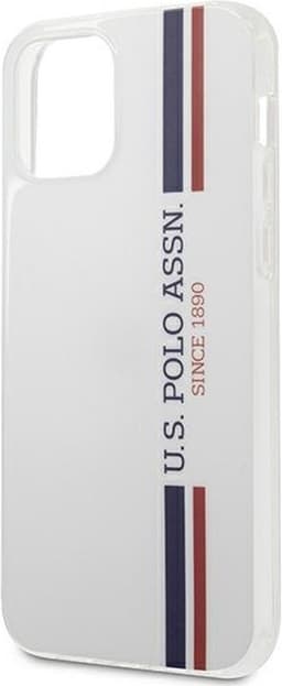 U.S. Polo Assn. Tricolor Collectie - iPhone 12 Beschermhoes - Wit - Luxe - Stevige Bescherming — thumbnail 4