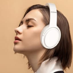 Dudao - X22Pro - draadloze ANC over-ear hoofdtelefoon - wit — thumbnail 5