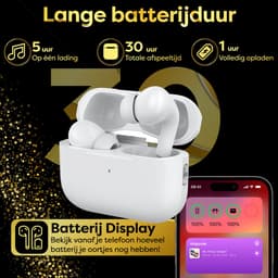 In-Ear Draadloze Oordopjes met Noise Cancelling en Bluetooth 5.3 - Oortjes Draadloos - Geschikt voor iPhone - Oortjes - Origineel Phreeze Wireless EarBuds — thumbnail 4