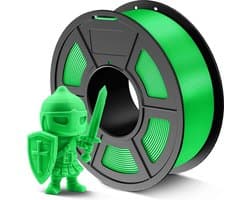 Taaiheid PLA+ Filament 1.75mm - Beste Kwaliteit PLA Plus Filament - Maatnauwkeurigheid +/- 0.02mm - 1.1 kg Spoel (2.42LBS) - Groen