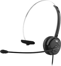 T'nB BLHSMONO hoofdtelefoon/headset Bedraad Hoofdband USB Type-A Zwart — thumbnail 1