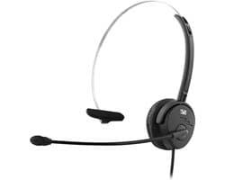 T'nB BLHSMONO hoofdtelefoon/headset Bedraad Hoofdband USB Type-A Zwart