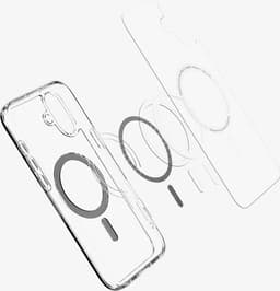 Spigen Ultra Hybrid (MagFit) mobiele telefoon behuizingen 17 cm (6.7") Hoes Transparant — thumbnail 3