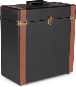 Audizio RC37 Luxe Vinyl Platenkoffer voor 30 tot 35 platen - Zwart — thumbnail 2