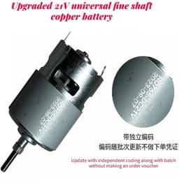 Motoren Starter - Elektronische Starter - Grasmaaier Reparatie - 5mm As Diameter - 12V/21V - Zwart — thumbnail 5