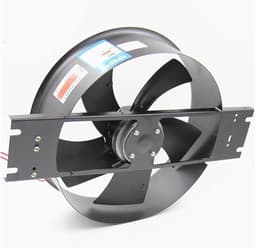 Industriële Axiale Ventilator - Luchtverplaatsing Ventilator - Luchtcirculatie Verbeteren - Koperen Spoel - 300 mm - Zwart — thumbnail 2