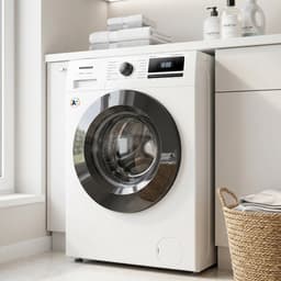 Heinner HWM-HME8014IVA20+++ Wasmachine - 8 kg - 1400 tpm - Energieklasse A-20% - Inverter Motor - Stoomfunctie met Allergy Steam & Baby Steam Care - 15 Programma's - Quick Wash 15 min - Wit - 5 Jaar Garantie — thumbnail 6