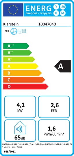 Klarstein Mobiele Airco AireLux Draagbare Airconditioner - 14.000 BTU, Smart App & Voice Control, voor kamers tot 30 m², 4-in-1 Koelen, Ontvochtiger, Ventilator & Slaapstand, Stil, Window Kit Inbegrepen, Donkergrijs — thumbnail 2