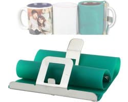3D Sublimatie Silicone Mok Wrap voor 12oz Bekers - Ideaal voor Printen en Personaliseerbare Mokken met Clamp Fixture