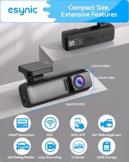 Dashcam voor de Auto - Autocamera - Rijrecorder - Autoaccessoire — thumbnail 2
