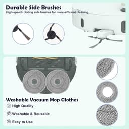 Accessoirekit voor robotstofzuigers Dreame X50/L50/L40s Pro Ultra/MOVA-serie — thumbnail 4