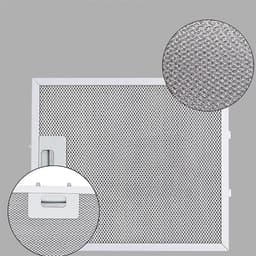 2-pack afzuigkapfilter - 300x250mm, aluminium + koolstoffilter — thumbnail 8