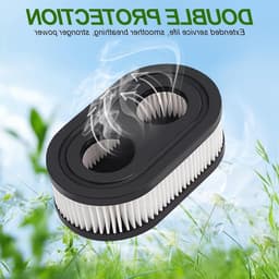 4 Stuks Luchtfilter voor Grasmaaier, Vervangingsfilter voor Briggs & Stratton, Hoogwaardige Luchtfilter Cartridge voor Betrouwbare Prestaties — thumbnail 4